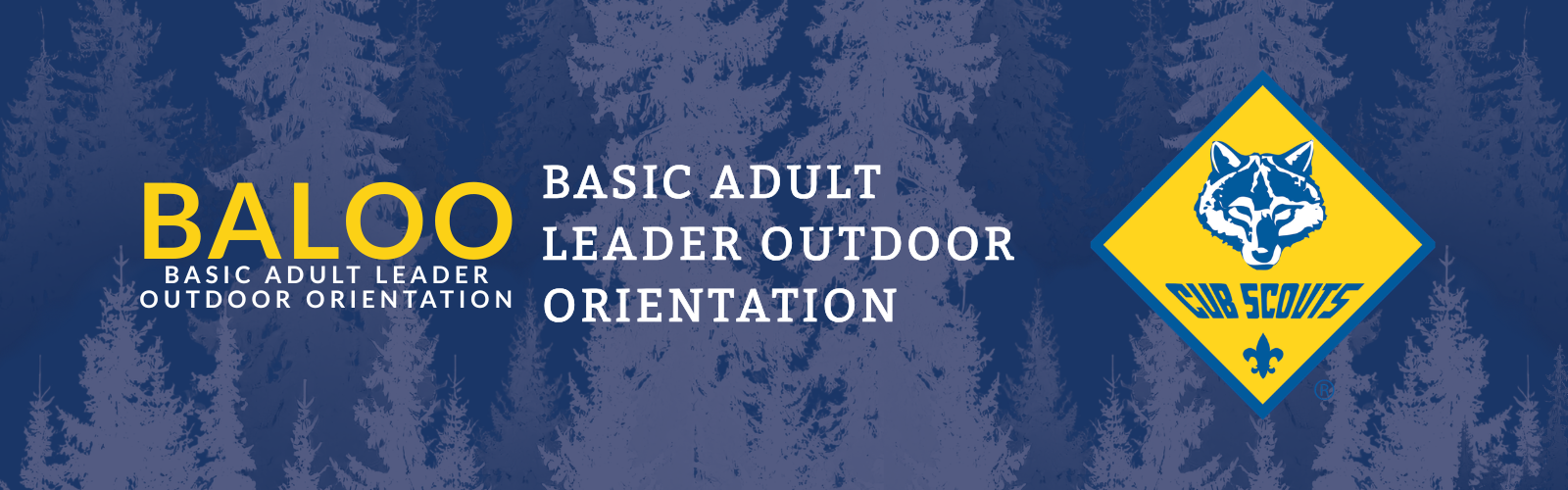 Basic Adult Leader Outdoor Orientation