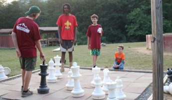 Giant Chess at Goshen