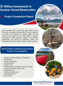 Goshen 1 million dollar project graphic 2026